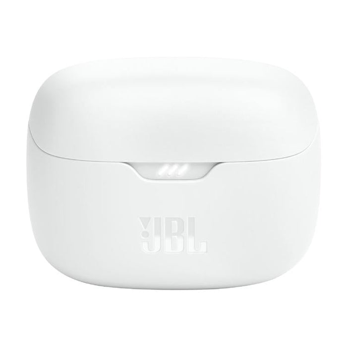 JBL Tune Buds | Écouteurs intra-auriculaires - 100% Sans fil - Bluetooth - Réduction de bruit - 4 microphones - Blanc-SONXPLUS St-Jean