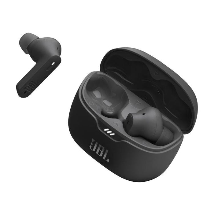 JBL Tune Beam | Écouteurs intra-auriculaires - 100% Sans fil - Bluetooth - Smart Ambient - Conception Stick-open - Noir-SONXPLUS St-Jean