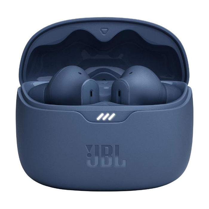 JBL Tune Beam | Écouteurs intra-auriculaires - 100% Sans fil - Bluetooth - Smart Ambient - Conception Stick-open - Bleu-SONXPLUS St-Jean