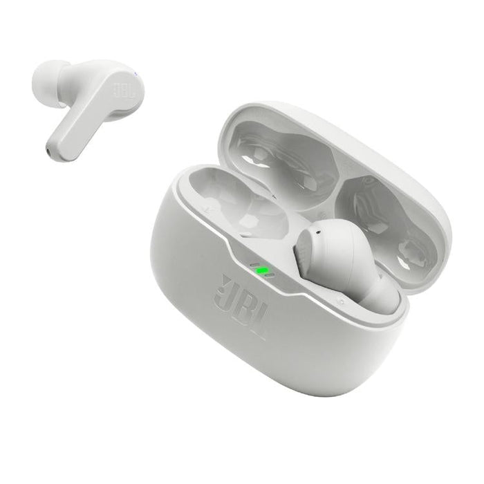 JBL Vibe Beam | Écouteurs intra-auriculaires - Sans fil - Bluetooth - Technologie Smart Ambient - Blanc-SONXPLUS St-Jean