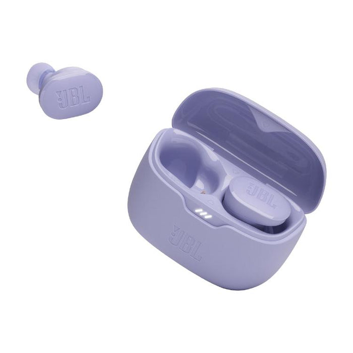 JBL Tune Buds | Écouteurs intra-auriculaires - 100% Sans fil - Bluetooth - Réduction de bruit - 4 microphones - Mauve-SONXPLUS St-Jean