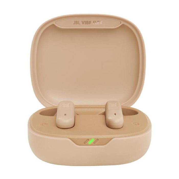 JBL Vibe Flex | Écouteurs intra-auriculaires - Sans fil - Bluetooth - Conception Stick-open - Technologie Smart Ambient - Beige-SONXPLUS St-Jean