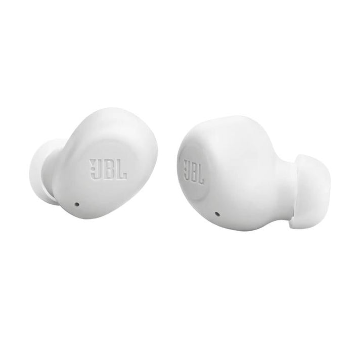 JBL Vibe Buds | Écouteurs intra-auriculaires - Sans fil - Bluetooth - Technologie Smart Ambient - Blanc-SONXPLUS St-Jean
