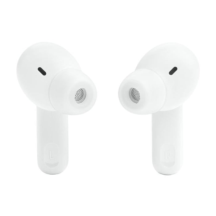 JBL Tune Beam | Écouteurs intra-auriculaires - 100% Sans fil - Bluetooth - Smart Ambient - Conception Stick-open - Blanc-SONXPLUS St-Jean