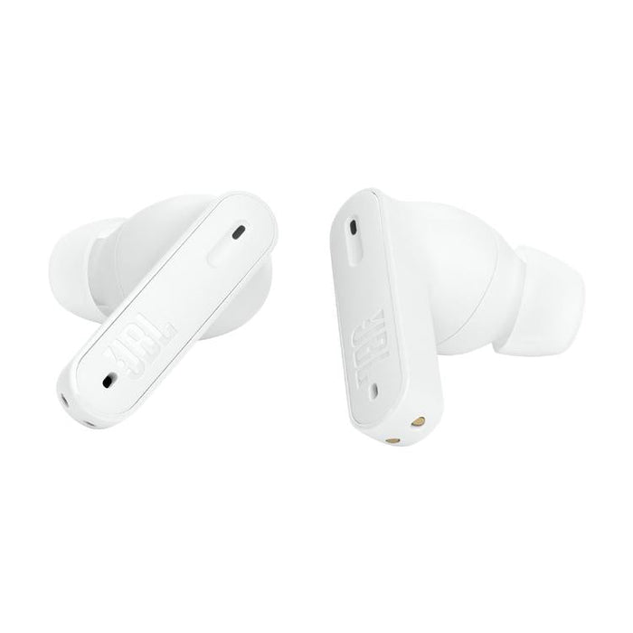 JBL Tune Beam | Écouteurs intra-auriculaires - 100% Sans fil - Bluetooth - Smart Ambient - Conception Stick-open - Blanc-SONXPLUS St-Jean