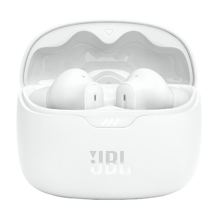 JBL Tune Beam | Écouteurs intra-auriculaires - 100% Sans fil - Bluetooth - Smart Ambient - Conception Stick-open - Blanc-SONXPLUS St-Jean