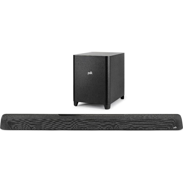 Polk MagniFi MAX AX | Système Cinéma maison 5.1.2 - Barre de son Max - 1 Caisson de graves 10" sans fil - Noir-SONXPLUS St-Jean