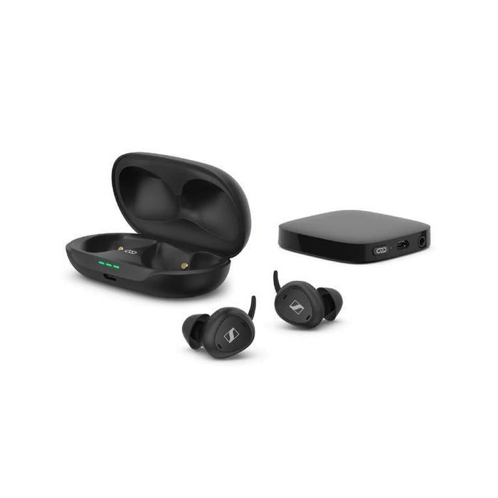 Sennheiser TV Clear Set | Écouteurs intra-auriculaires - Sans fil - Bluetooth - Connecteur pour téléviseur - Noir-SONXPLUS St-Jean
