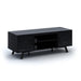Sonora S40V55N | Meuble téléviseur - 2 Armoires - 55" de large - Noir-SONXPLUS St-Jean