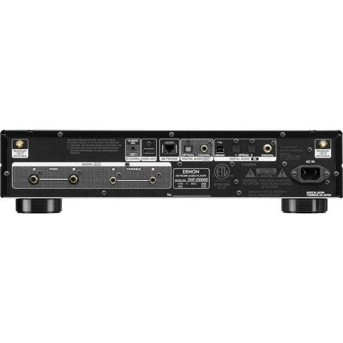 Denon DNP-2000NE | Lecteur réseau Haute Résolution - HEOS intégré - Wi-fi - Noir-SONXPLUS St-Jean