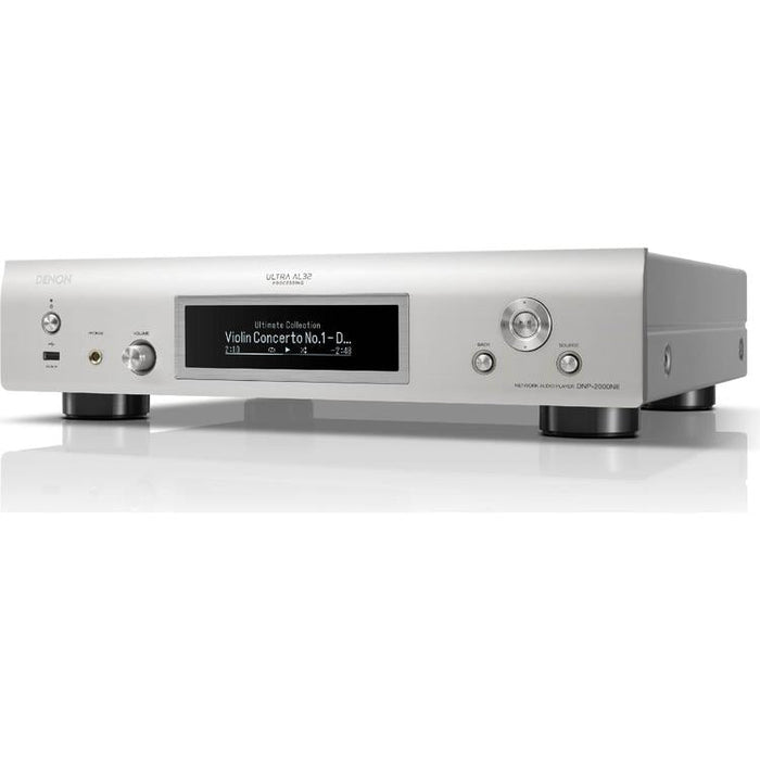 Denon DNP-2000NE | Lecteur réseau haute résolution - HEOS intégré - Wi-fi - Argent-SONXPLUS St-Jean
