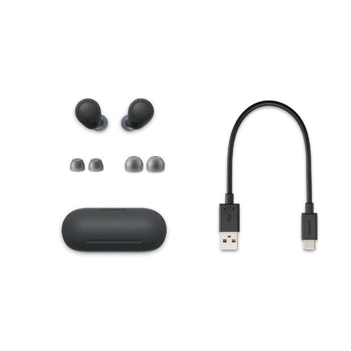 Sony WF-C700N | Ecouteurs sans fil - Microphone - Intra-Auriculaires - Bluetooth - Reduction active du bruit - Noir-SONXPLUS St-Jean