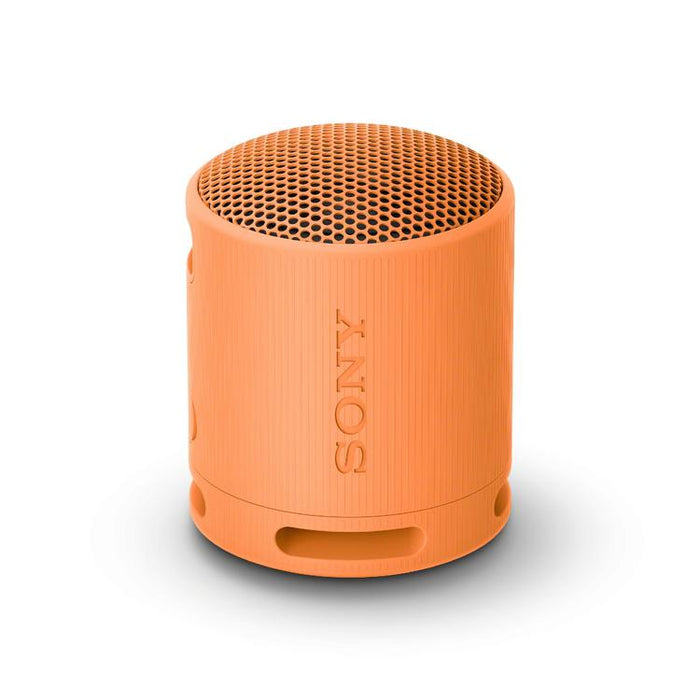 Sony SRS-XB100 | Haut-parleur portatif - Sans fil - Bluetooth - IP67 - Orange-SONXPLUS St-Jean