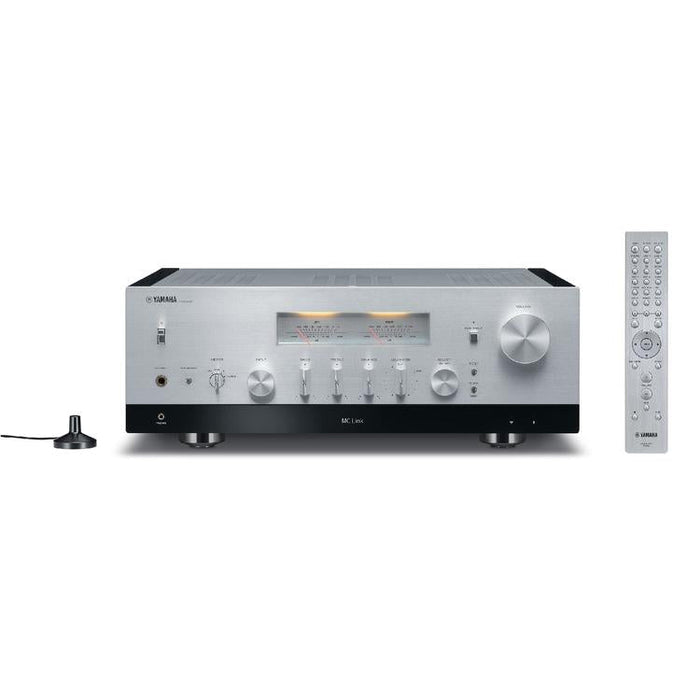 Yamaha RN2000A | Récepteur réseau hi-fi stéréo avec MusicCast - 120 W + 120 W - Airplay - Argent-SONXPLUS St-Jean