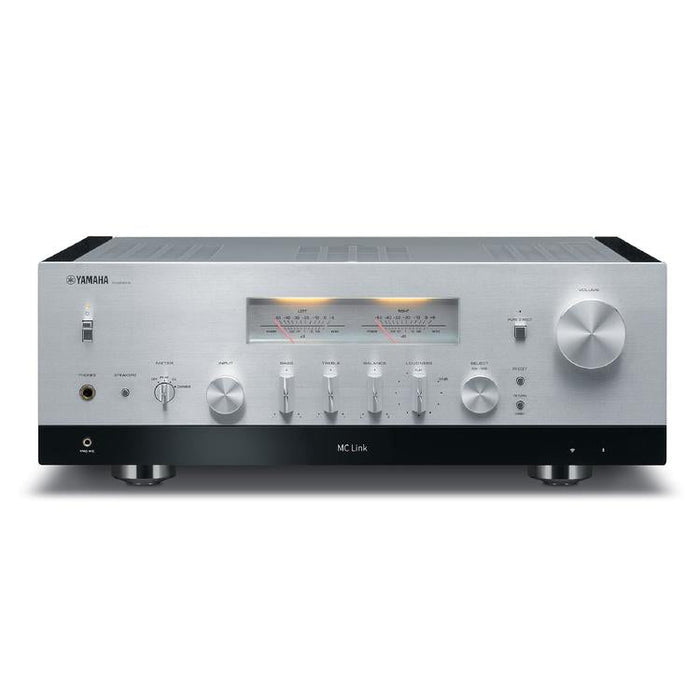 Yamaha RN2000A | Récepteur réseau hi-fi stéréo avec MusicCast - 120 W + 120 W - Airplay - Argent-SONXPLUS St-Jean