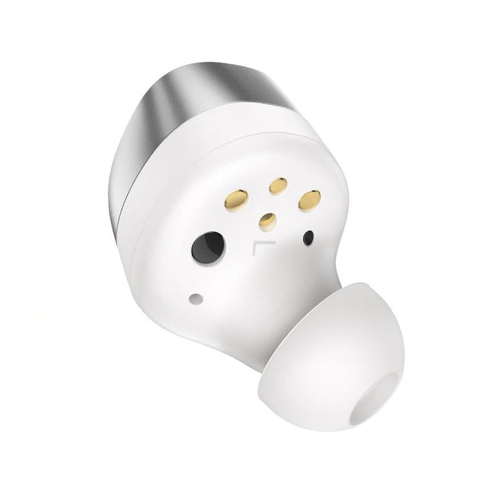 Sennheiser MOMENTUM True Wireless 4 | Écouteurs intra-auriculaires - Sans fil - Réduction adaptative du bruit - Blanc/Argent-SONXPLUS St-Jean