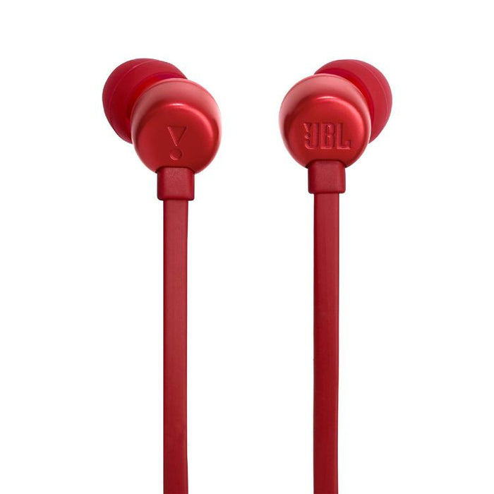 JBL Tune 310C | Écouteurs intra-auriculaires - Filaire - USB-C - Télécommande 3 boutons - Rouge-SONXPLUS St-Jean