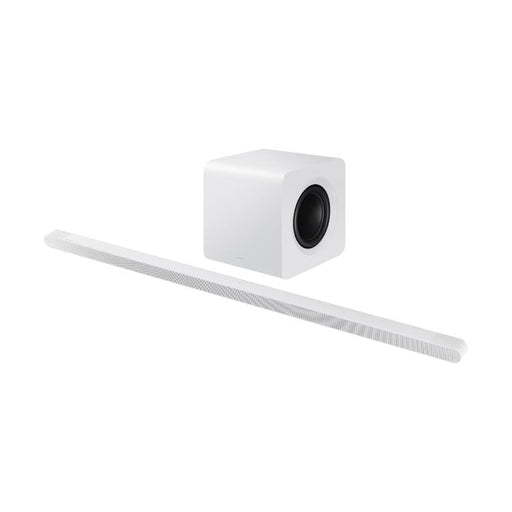 Samsung HW-S801D | Barre de son ultra slim - 3.1.2 canaux - Caisson de graves sans fil - 330W - Dolby Atmos - Bluetooth - Blanc-SONXPLUS St-Jean