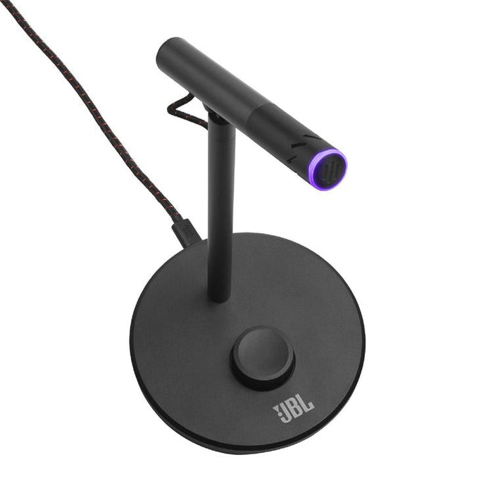 JBL Quantum Stream Talk USB | Microphone de conversation - Entrée 3,5mm - Noir-SONXPLUS St-Jean
