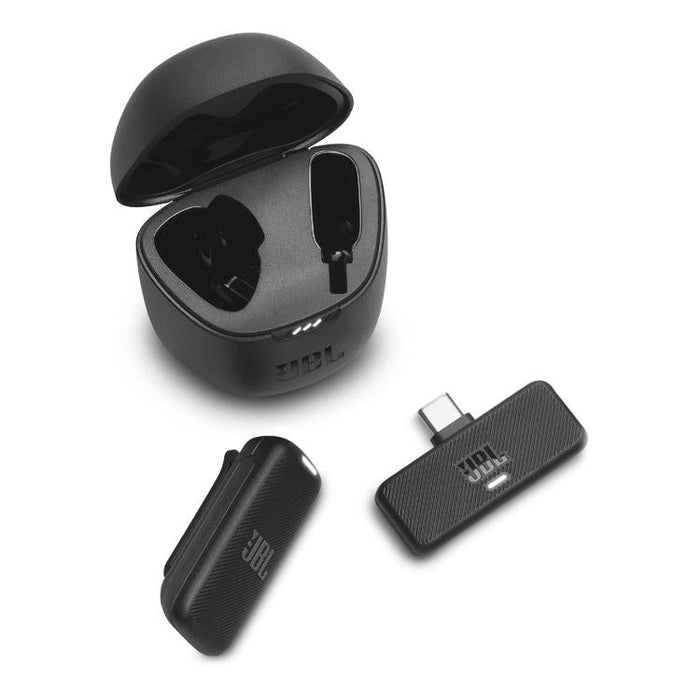 JBL Quantum Stream Wireless | Microphone sans fil à clip - 24 Heures d'autonomie totale - Noir-SONXPLUS St-Jean