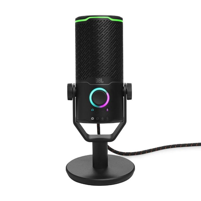 JBL Quantum Stream Studio | Microphone de studio - Entrée 3,5mm - Noir-SONXPLUS St-Jean