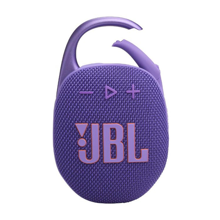 JBL Clip 5 | Haut-parleur à mousqueton portable - Bluetooth - IP67 - Mauve-SONXPLUS St-Jean