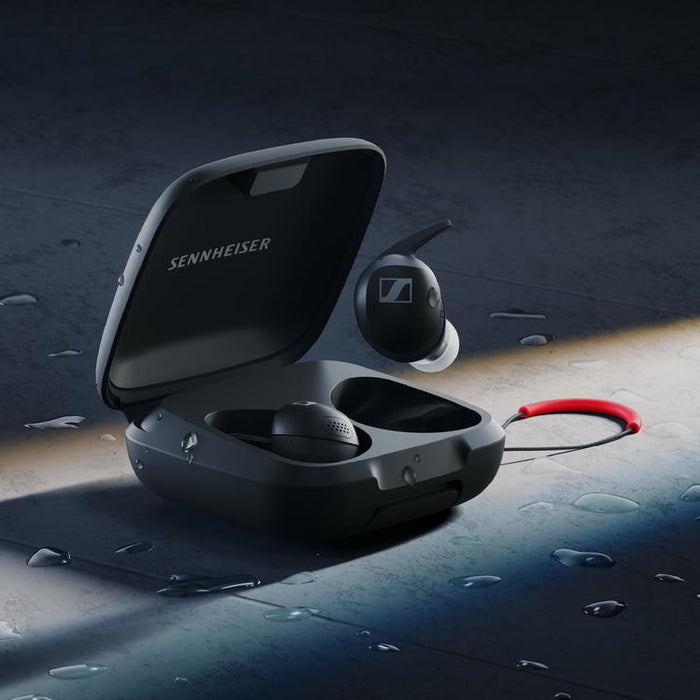 Sennheiser Momentum Sport | Écouteurs intra-auriculaires - Sans fil - Réduction active du bruit - Noir-SONXPLUS St-Jean