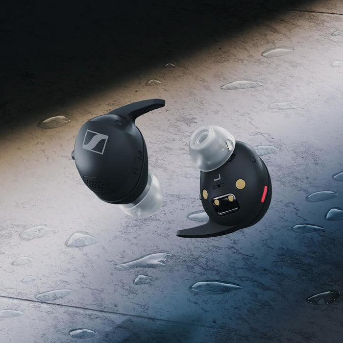 Sennheiser Momentum Sport | Écouteurs intra-auriculaires - Sans fil - Réduction active du bruit - Noir-SONXPLUS St-Jean