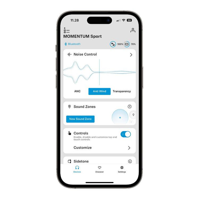 Sennheiser Momentum Sport | Écouteurs intra-auriculaires - Sans fil - Réduction active du bruit - Noir-SONXPLUS St-Jean