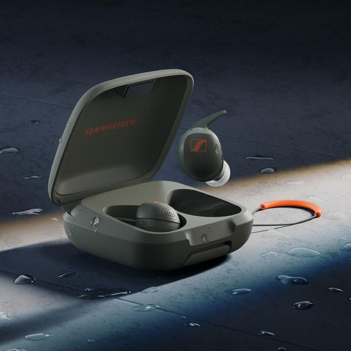 Sennheiser Momentum Sport | Écouteurs intra-auriculaires - Sans fil - Réduction active du bruit - Olive-SONXPLUS St-Jean