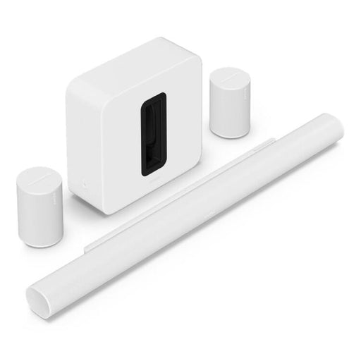 Sonos | Ensemble immersif haut de gamme avec Arc Ultra - 9.1.4 Canaux + 2 Era 100 + Sub 4 - Blanc-SONXPLUS St-Jean