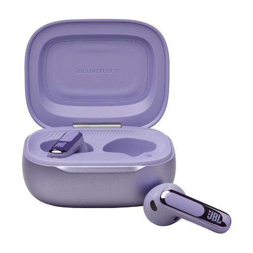 JBL Live Flex 3 | Écouteurs intra-auriculaire - Sans fil - Réduction de bruit - Écran tactile 1,45" - Mauve | SONXPLUS St-Jean