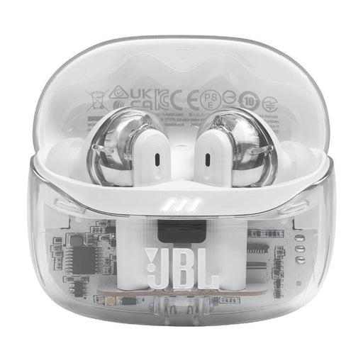 JBL Tune Beam 2 | Écouteurs intra-auriculaires - 100% Sans fil - Bluetooth - Smart Ambient - 6 Microphones - Blanc Fantôme | SONXPLUS St-Jean