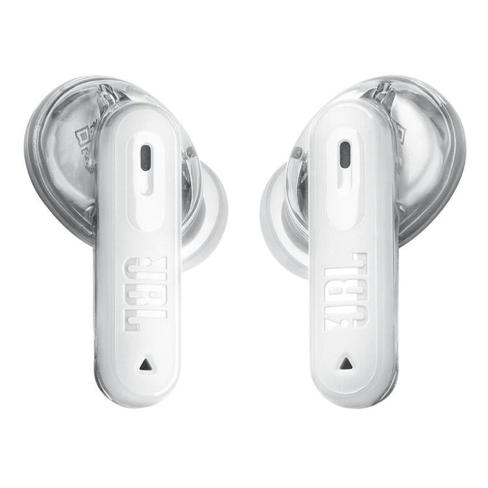 JBL Tune Beam 2 | Écouteurs intra-auriculaires - 100% Sans fil - Bluetooth - Smart Ambient - 6 Microphones - Blanc Fantôme | SONXPLUS St-Jean