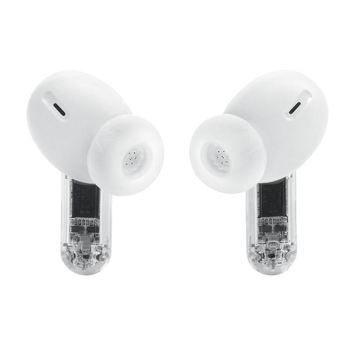 JBL Tune Beam 2 | Écouteurs intra-auriculaires - 100% Sans fil - Bluetooth - Smart Ambient - 6 Microphones - Blanc Fantôme | SONXPLUS St-Jean