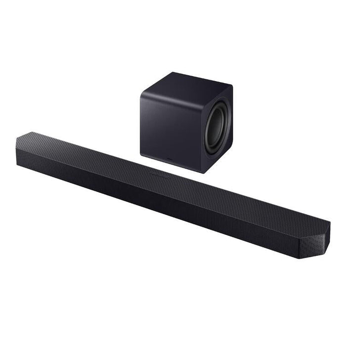 Samsung HW-Q900F | Barre de son - 7.1.2 canaux - Dolby ATMOS - Caisson de graves sans fil - 546W - Q-Symphony - Noir-SONXPLUS St-Jean.com