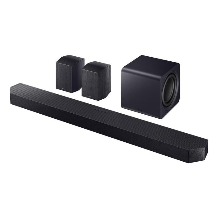Samsung HW-Q990F | Barre de son - 11.1.4 canaux - Dolby ATMOS - Caisson de graves + Haut-parleurs arrière sans fil - 756W - Q-Symphony - Noir-SONXPLUS St-Jean.com