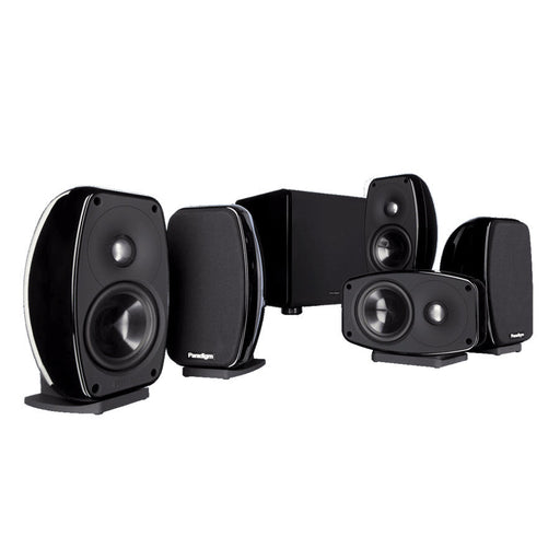 Paradigm Cinema 100 CT | Ensemble de Haut-Parleurs 5.1 canaux - 100 W RMS - Noir lustré-SONXPLUS St-Jean