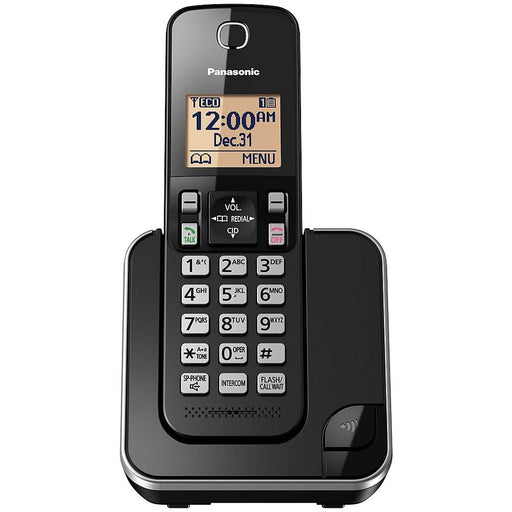 Panasonic KX-TGC380B | Téléphone sans fil - 1 combiné - Noir-SONXPLUS St-Jean