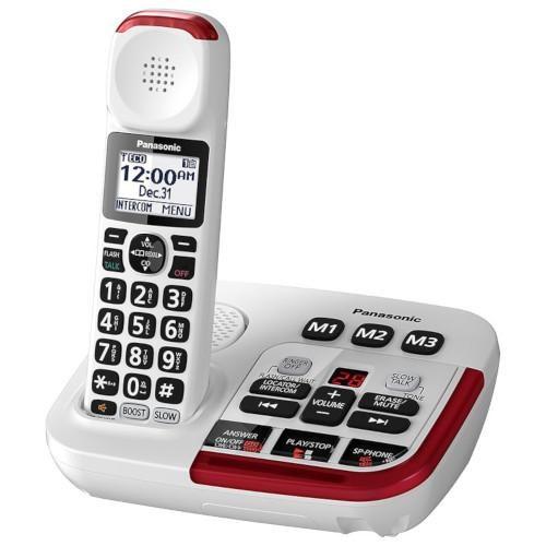 Panasonic KX-TGM490S | Téléphone sans fil - 1 combiné - Répondeur - Amplifié 3X - Argenté-SONXPLUS St-Jean
