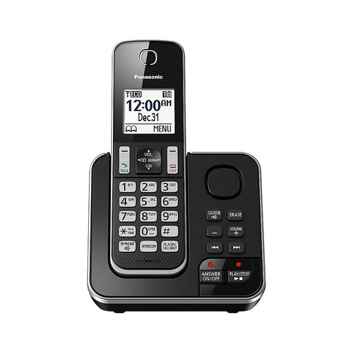 Panasonic KX-TGD390B | Téléphone sans fil - 1 combiné - Répondeur - Noir-SONXPLUS St-Jean