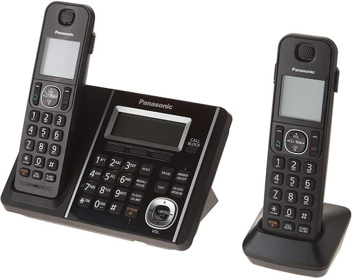 Panasonic KX-TGF342B | Téléphone sans fil - 2 combinés - Répondeur - Noir-SONXPLUS St-Jean