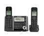 Panasonic KX-TGF342B | Téléphone sans fil - 2 combinés - Répondeur - Noir-SONXPLUS St-Jean