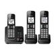 Panasonic KX-TGD393B | Téléphone sans fil - 3 combinés - Répondeur - Noir-SONXPLUS St-Jean