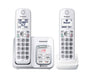 Panasonic KX-TGD592W | Téléphone sans fil - 2 combinés - Liaison cellulaire - Répondeur - Bluetooth - Blanc-SONXPLUS St-Jean