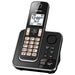 Panasonic KX-TGD392B | Téléphone sans fil - 2 combinés - Répondeur - Noir-SONXPLUS St-Jean