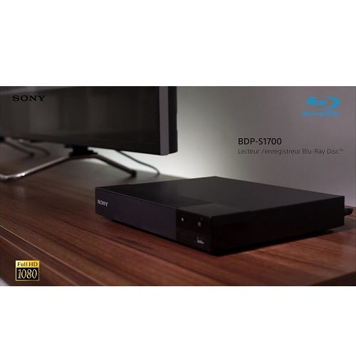 Sony BDP-S1700 | Lecteur Blu-ray - Full HD - USB - Noir-SONXPLUS St-Jean