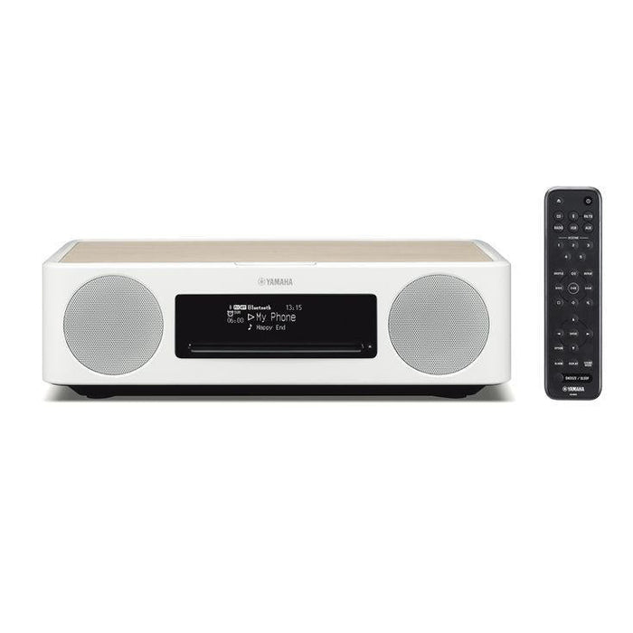 Yamaha TSX-B237 | Radio-réveil - 30 W RMS - Blanc-SONXPLUS St-Jean