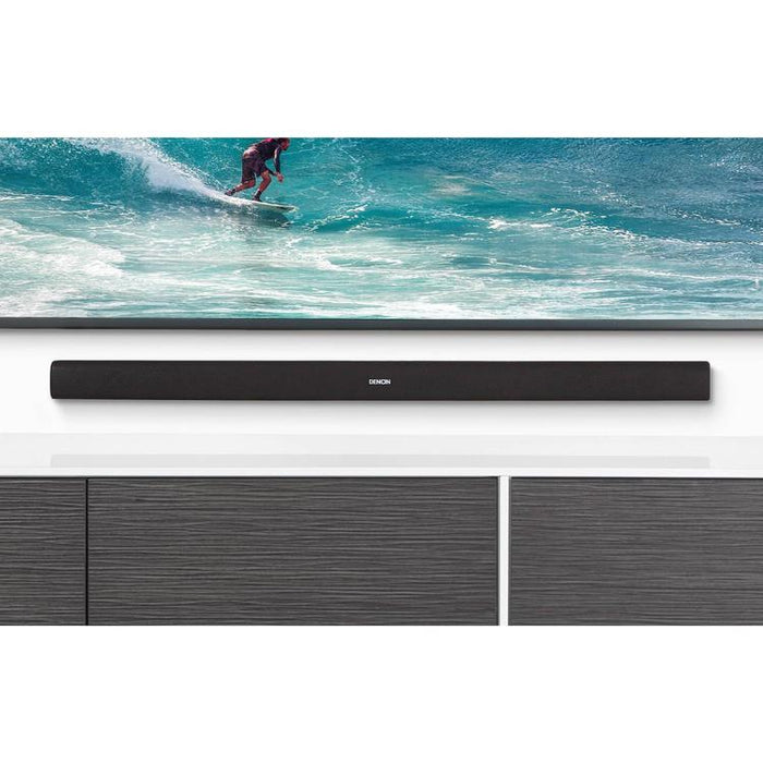 Denon DHT-S316 | Système de Barre de son Cinéma maison - 2.1 canaux - Bluetooth - Caisson de graves sans fil - Noir-SONXPLUS St-Jean
