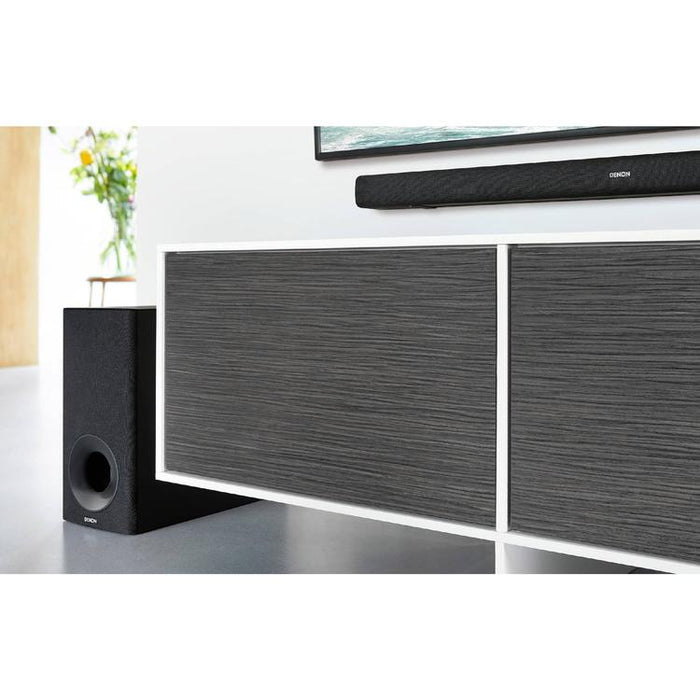 Denon DHT-S316 | Système de Barre de son Cinéma maison - 2.1 canaux - Bluetooth - Caisson de graves sans fil - Noir-SONXPLUS St-Jean